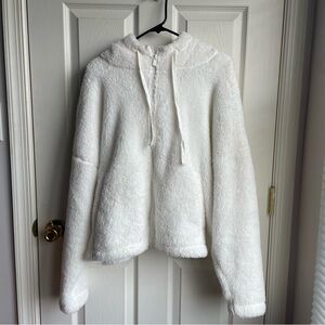 Aeropostale Sherpa Zip-Up Hoodie